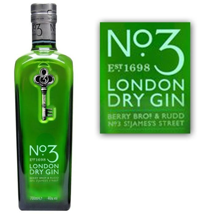 NO. 3 London Dry Gin B.Bros 46%