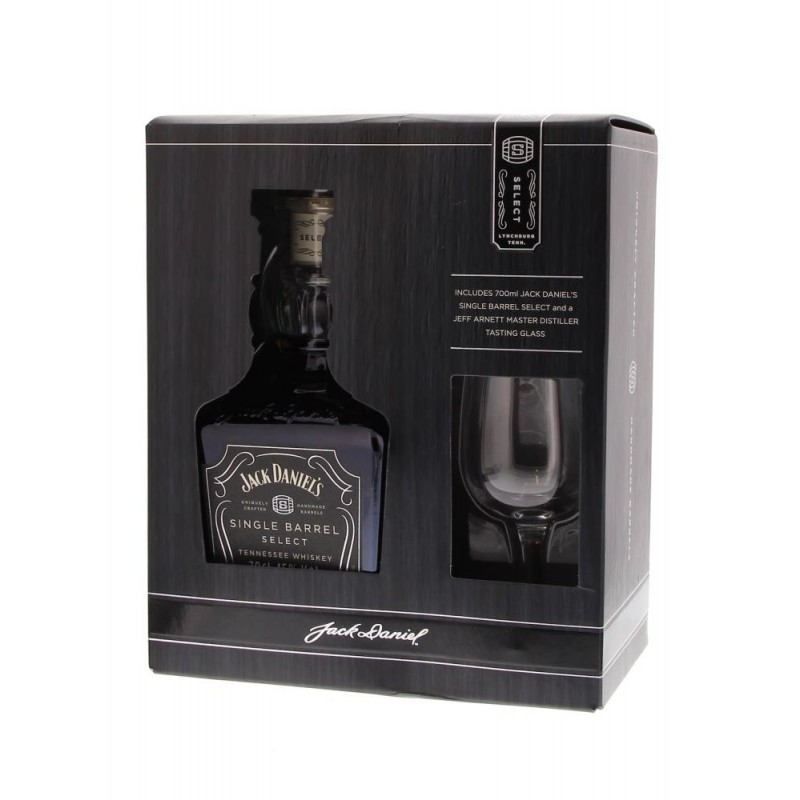  Jack Daniel's Single Barrel + 1 verre 45° 0.7L