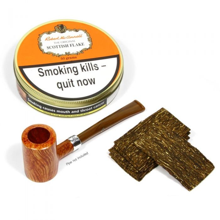  Robert McConnell Scottish Flake Pipe Tobacco - 50g Tin