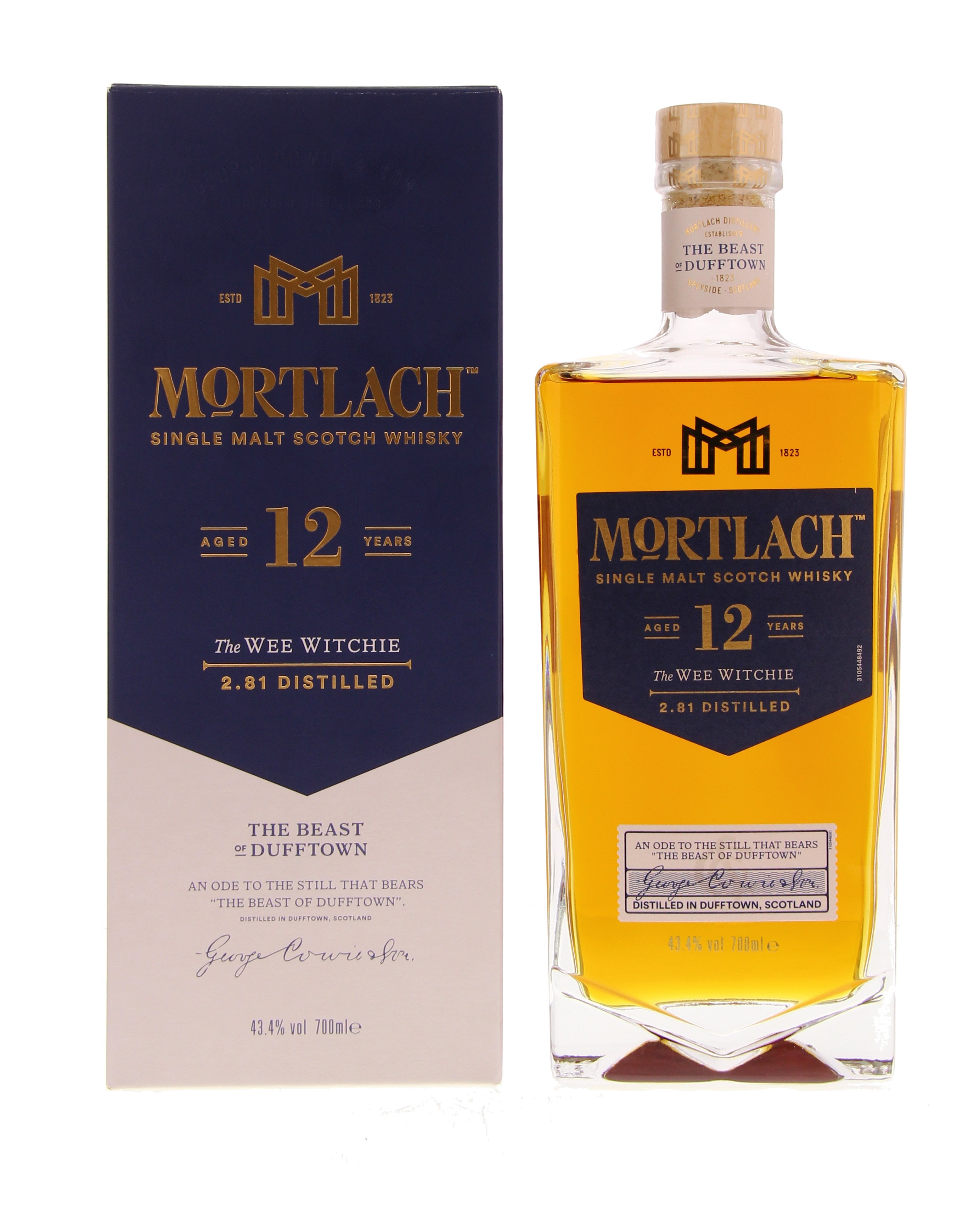 Mortlach 12 Years 43.4° 0.7L