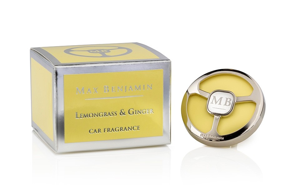 Lemongrass & Ginger Luxury Car Fragrance Max Benjamin