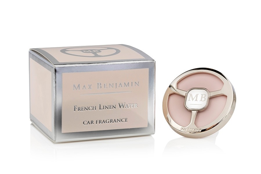 French Linen Water Luxury Car Fragrance Max Benjamin