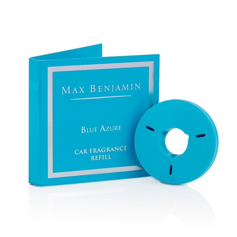 Blue Azure Luxury Car Fragrance Refill Max Benjamin