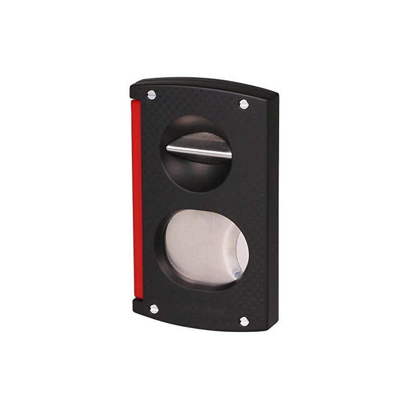 cigar cutter double blade black and red Dupont