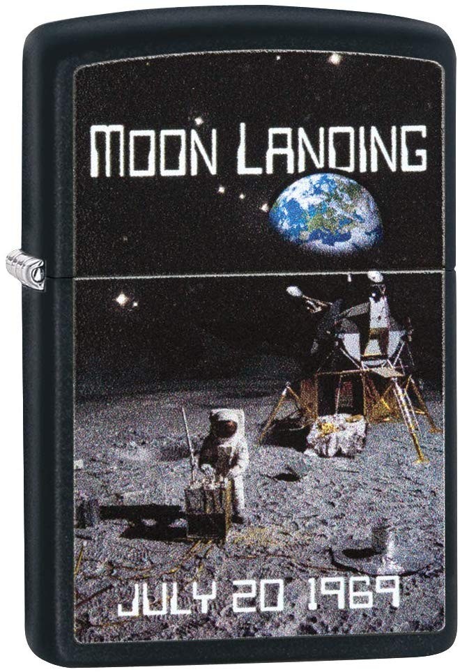 Zippo Moon Landing Design Lighter