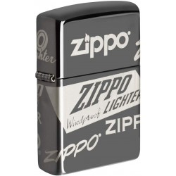 Zippo Logo Design 150- Back ice