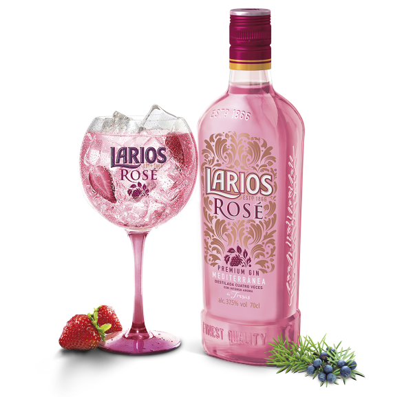Larios Rose Gin 37.5° 0.7L