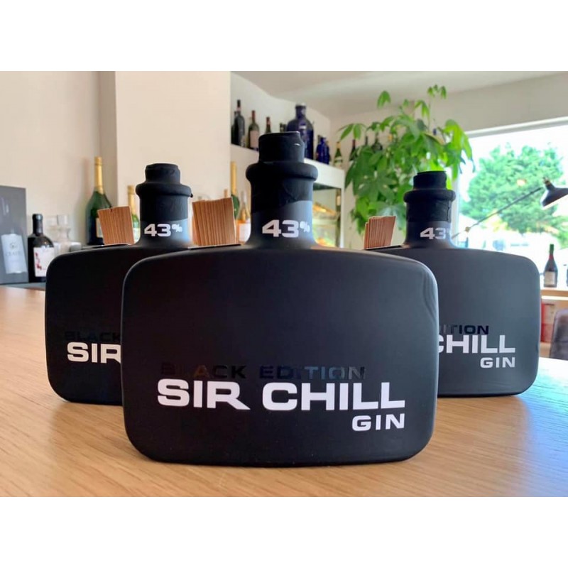 Sir Chill gin Black Édition 0.5l. 43%