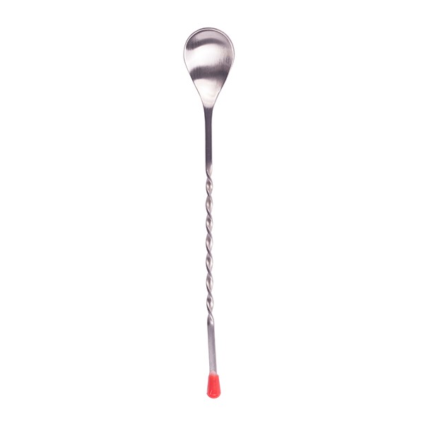 Barspoon with Red Knob 26cm.