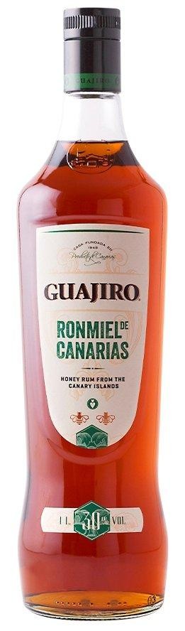 Guajiro ron miel de canarias 0.7L 30%