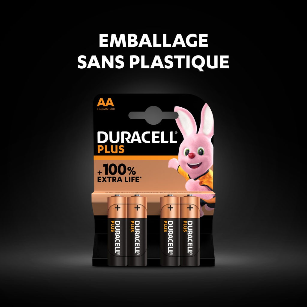 DURACELL PLUS POWER AA X 4...