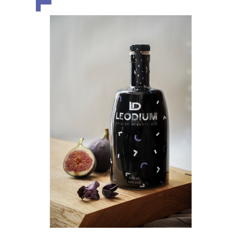 Leodium Belgium organic gin 0.5l. - 40%