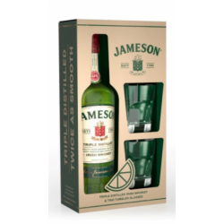 Jameson + 2 verres 40° 0.7L