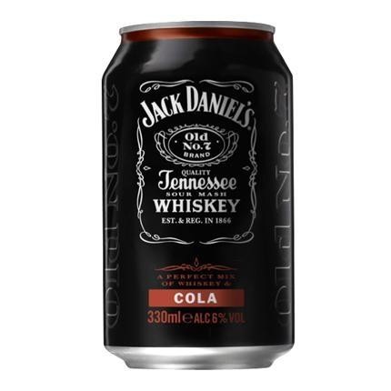 Canette Jack Daniel's Cola...