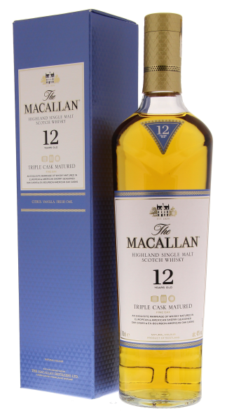The Macallan 12 Years Fine Oak Triple Cask