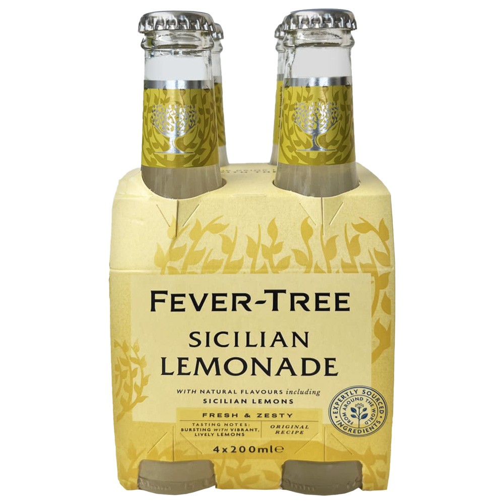 Fever-Tree Sicilian Lemonade - Fever-Tree (4X200ml)