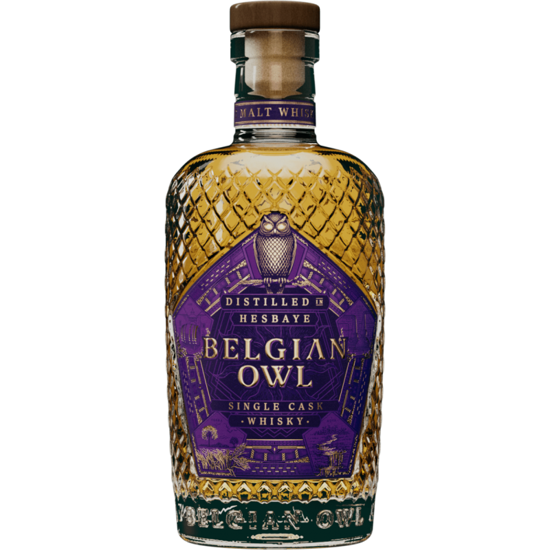 Whisky Belgian Owl Purple Passion 0,5l - 46%