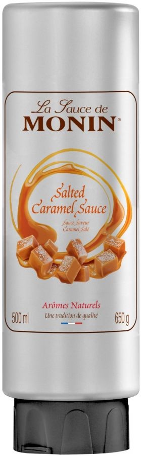 Sauce de MONIN Caramel salé 50cl.