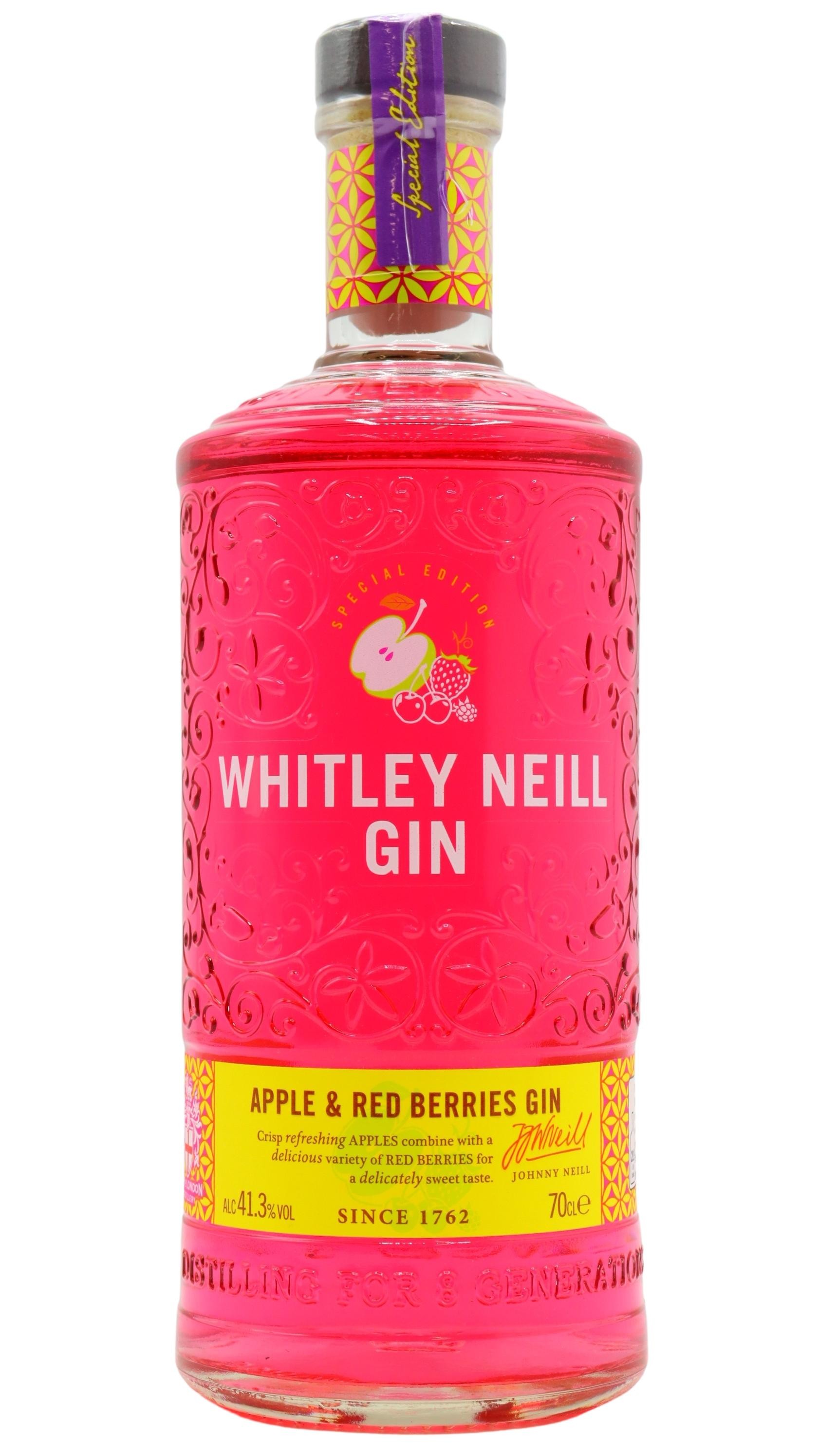 Whitley Neill Apple & Red Berries Gin 41,3% - 0.7l