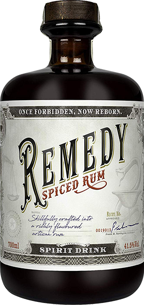 Remedy Spiced Rum  41,5% -...