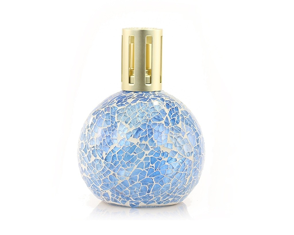 Ashleigh & Burwood Lampe Mosaic Bleu